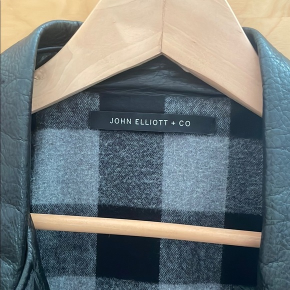 John Elliott Original Leather Rider Jacket - Picture 2 of 7